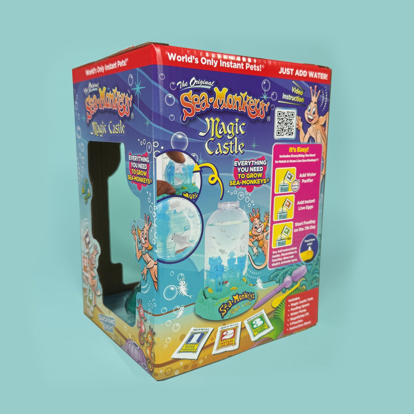 Sea-Monkeys Magic Castle Kit