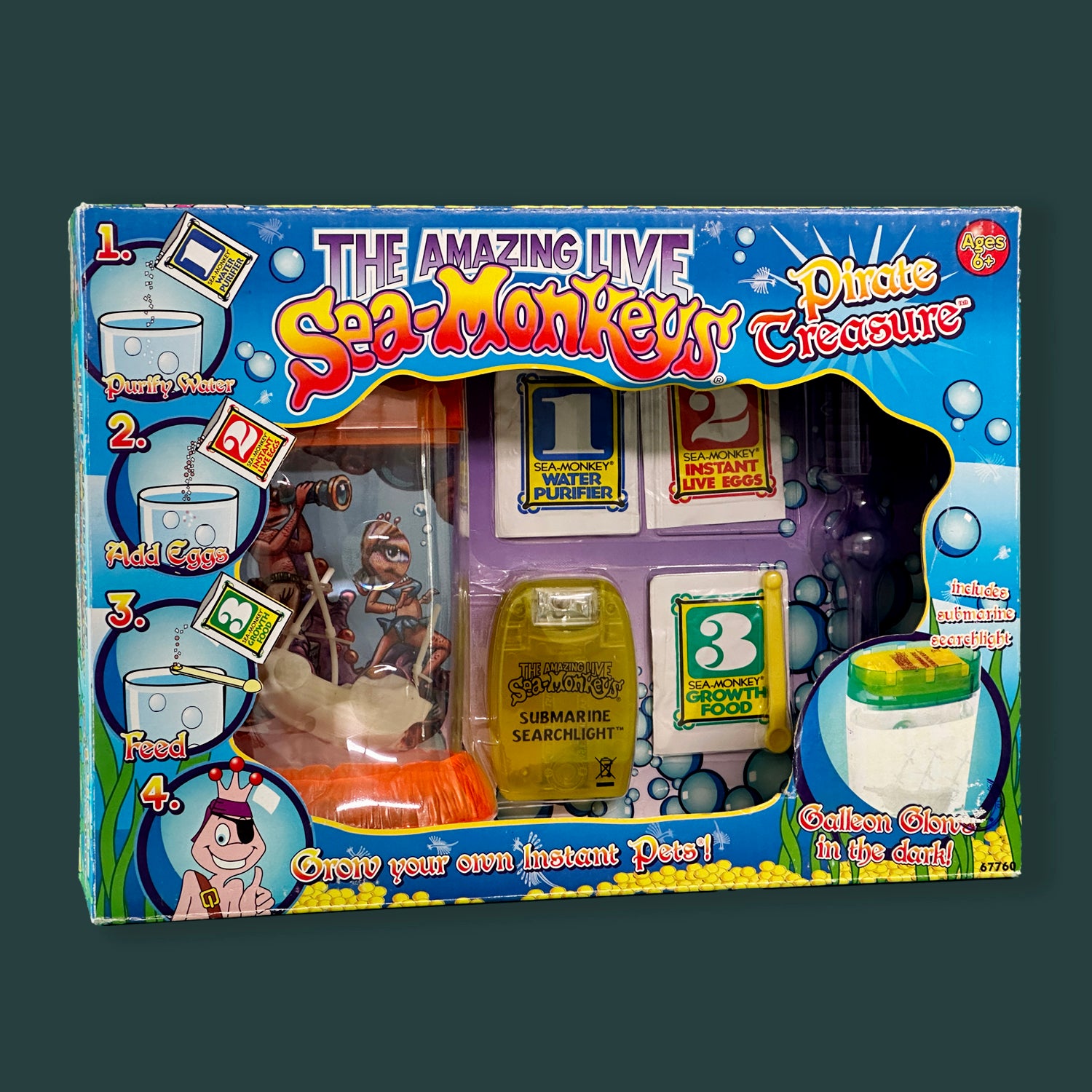 Sea-Monkeys Pirate Treasure Kit (2008) – Picocosmos