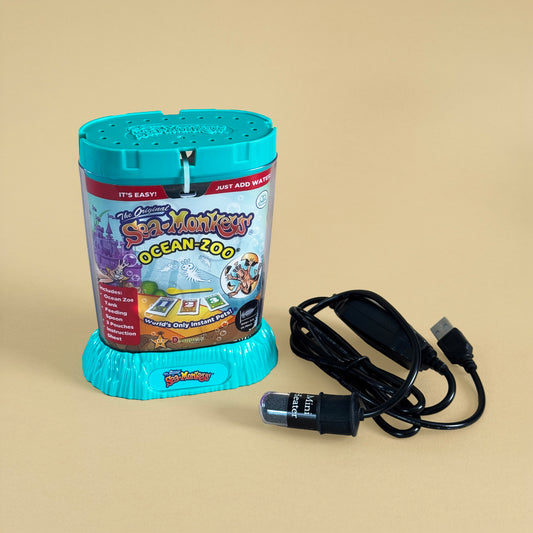 Sea-Monkeys Ocean Zoo + Mini Heater Combo