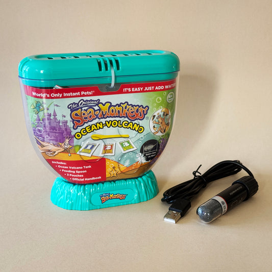 Sea-Monkeys Ocean Volcano + Mini Heater Combo